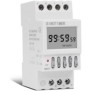 Temporizator (12VDC/AC), programabil 1 secundă până la 99 de ore Releu de timp pentru ciclu automat infinit